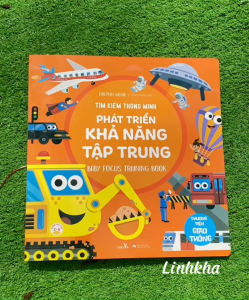 Combo 4 cuốn sách Tư Duy Cho Bé Trò chơi phát triển trí tuệ cho trẻ Tìm kiếm thông minh phát triển khả năng tập trung - Vizibooks