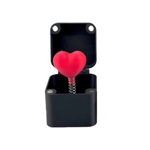Fun Love Rose Pop-up Surprise Gift Box Prank Middle Finger Surprise Valentines Day Christmas Holiday Gift Toy Home Decoration