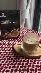 Nutrivo Luscious Premix Coffee Arabica with Sacha Inchi & Organic Oat 25g x 15s [HALAL] (Best Farm)