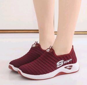 SEPATU WANITA SLIP ON IMP0RT STYLE KOREA/SEPATU MODEL SLIPON FLY KNIT TERBARU