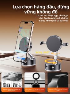 Jieyang | Anti-shock Car Mount For Trucks Vacuum Suction Magnetic Rotatable