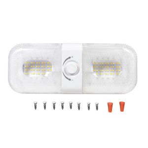 Highbright 120LED Car Interior Reading lights 3 Color dimming RV Dome lights 12V Boat Truck Camper Trailer Caravan Ceiling Light