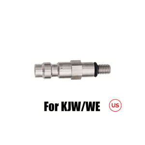 HPA Magazine Taps Valve Adapter Male Foster Probe Quick Disconnect Coupler (US-version) For KSC/KWAKJW/WEMaruiVFC