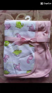 (ลูกค้าใหม่ลดเพิ่มอีก 3%) ผ้าห่อตัวเด็ก ผ้าคลุมอาบน้ำ ผ้าเช็ดตัวเด็ก ผ้าคอตตอน 100% ผ้าหนา 2 ชั้น เกรดดีมาก คุ้มเกินราคา ความกว้าง 30 นิ้ว ความยาว 30 นิ้ว