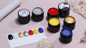 BORN PRETTY Painting Gel 5ml Professional Nail Paint Color Gel Polish For Nail Art UV Gel Varnish