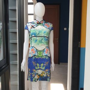 dress cheongsam import D7897/dress qipao imlek lunar new year/cheongsam dress /qipao dress