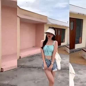 FU  Topi Visor Lipat Pantai Outdoor Pelindung Panas Anti UV Untuk Pantai Topi Golf Knit Wanita Musim Panas Import