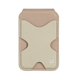 Dux Ducis | Ví Đựng Thẻ Từ Tính Bằng Da PU DUX DUCIS Cho iPhone 17 Pro Max & Dòng 12-16 - Có Chức Năng Làm Giá Đỡ