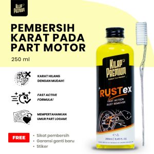 Rustex | Kilap Premium - Pembersih Karat Motor & Logam