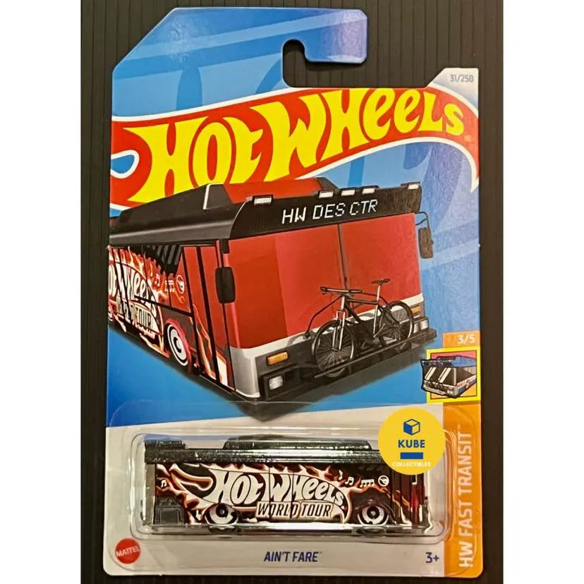 Hotwheels Hot Wheels Treasure Hunt 2024 Ain't Fare World Tour Hw