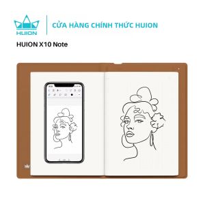 HUION Note 2 Trong 1 Máy Tính Xách Tay Kỹ Thuật Số Máy Tính Bảng Vẽ Không Dây Bluetooth Với Bút Không Dùng Pin Bảng Viết Điện Tử Màn Hình C-Paper Độ Phân Giải 1440x1080