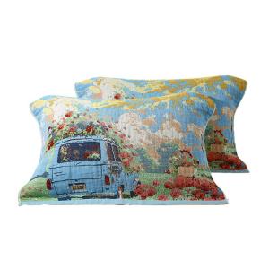 Grace | Khăn Gối Dầu Cotton Sạch Ngừa
