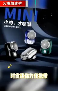 Máy Cạo Râu Mini 6 Lưỡi Bỏ Túi Sạc Nhanh Chống Nước Gồm 6 Lưỡi Dao Kép Siêu Bền Nhỏ Gọn