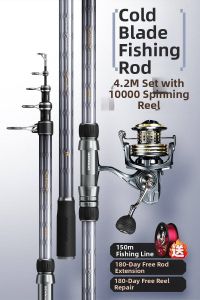 BENNUO | Ultra-light Ultra-hard Sea Fishing Rod Set