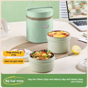 Supor | Hộp Cơm Inox Hai Lớp Cách Nhiệt Dung Lượng Lớn