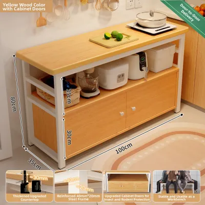 Multi-functional Narrow Edge Storage Cabinet