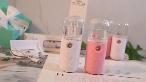 Mini Nano Water Mist Sprayer Anti Virus Facial Steamer Beauty Spray USB Rechargeable