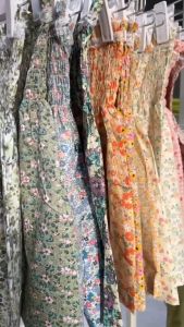 13 màu hoa nhí áo ống quây bo chun co giãn form xoè cột dây nơ mảnh lụa xinh xẻo cho nàng freesize video shop tự quay AGON TOP