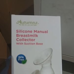 AUTUMNZ SILICONE MANUAL BREASTMILK COLLECTOR WITH SUCTION BASE SMCSB-4OZ
