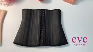 Eve Maternity Korset Latex Pelangsing 25 tulang 30 cm 100% Latex Waist Trainer Pelangsing SE043