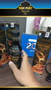 Madu Hitam Adawiyah 99 - Madu Pahit Insulin Plus Propolis Obat Herbal Diabetes Penurun Gula Darah