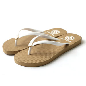 Korean Style Trendy Flip-Flops Beach Shoes Womens Summer Fashion Outdoor Flip-Flops Womens Rubber Non-Slip Flat Heel Simple All-Match