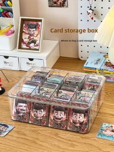 WEIAI | Collectible Transparent Acrylic Card Organizer Box