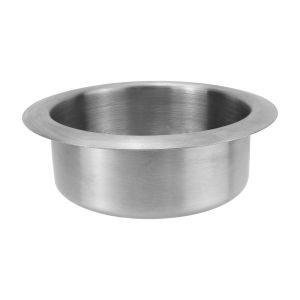 Silver curled/straight edge 3.5cm RV modified stainless steel cup suitable for: cars RVs ships etc