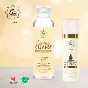Viva Queen Whitening Advance Day & Night Cream | Face Serum | Eye Cream | Micellar Water Original BPOM