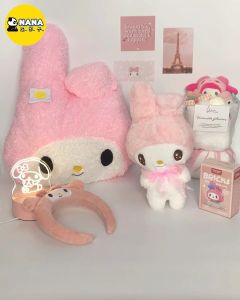 Sanrio Set Box Kuromi Melody Cinnamoroll Birthday Gift Plush Toy LED Light Flower Bouquet Pencil Case 库洛米美乐蒂玉桂狗限定礼盒
