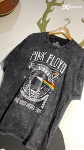 Kaos PINK FLOYD Stone Wash Oversize / Tshirt Music Rock N Roll Distro Murah / Washing Oversized Vintage
