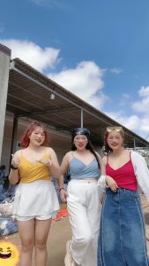 Áo dây bigsize nữ đan chéo kiểu dính liền không mút đệm Áo bra hai dây chất gân tăm 60-92kg G104