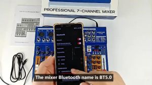 MG04BT PRO Professional Audio Mixer 4-channel built-in EQ/recording function Support