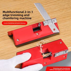 Multi-Functional 2-in-1 Manual Chamfering &Trimming Tool Edge Banding Trimmer Wood Side Banding Machine For Wood Trimming Tool