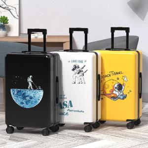 ZHUOLESHI | Astronaut Cartoon Travel Luggage Suitcase