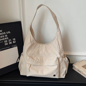 TANGKOU | Roomy Relaxed Casual Nylon Canvas Tote Bag