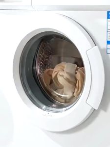 Combo 10 Bóng giặt quần áo bông tuyết silicon chống nhăn làm thẳng quần áo tiện dụng 2.9x5.5cm