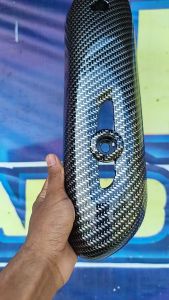 COVER KNALPOT SCOOPY NEW DONAT 2018-2020 CARBON