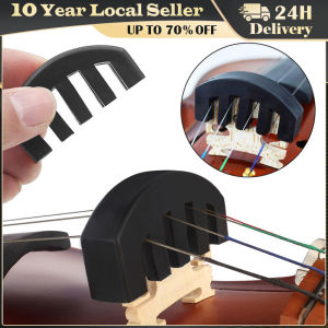 Professional Rubber Practice Five-prong Mute for 1/2-3/4 Violin Acoustic Electric Silencer Violin Accessories Musical Instrument