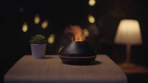 Aromatherapy home fragrance Flame diffuser humidifier with free essential oil