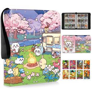 Xiaohongshu Same Style Giicawa Chikawa Card Binder Jiugongge Loose-Leaf Cards Storage Book Favorites
