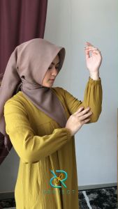 ASKA DRESS GAMIS SIMPLE ELEGANT