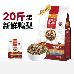 MYFOODIE | Duck Meat & Pear Freeze Dried Dog Food 10kg