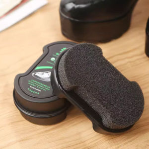 ฟองน้ำขัดเคลือบเงารองเท้า แว็กซ์รองเท้า ฟองน้ำขัดเคลือบเงารองเท้า Shoe polish sponge