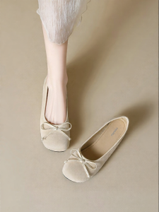 Agsdon | Comfortable French Style Flat Ballet Shoes for Pregnant Women
