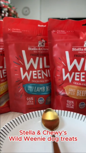 Stella & Chewys Wild Weenies Freeze-Dried Raw Dog Training & Reward Treats 3.25oz (92g) - 7 Recipes