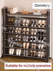 Shoe Rack Organizer Shoes Rack Shoes Organizer with Storage Multifunctional Floor Coat Rack Hat Rack Indoor