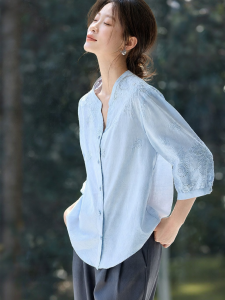 MOHANYIMEI | Summer New Fashionable Casual Shirt Thin