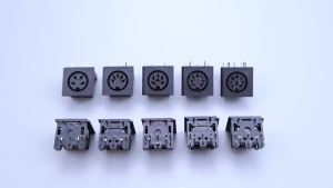 Yanxi 4 5 6 7 8 Pin Female Socket Connector Terminal Socket DIN Interface Keyboard Mouse Plug PCB Panel Mount Power Jack