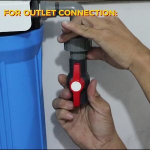 Water Filtration System Top Selling 3 Stages 20" Slim Type City Water Premium Set Up Complete Set With Gray UPVC Fittings with 1 Washable Filter and 1 Carbon Block 1 Disposable Granulated Carbon Different Variation